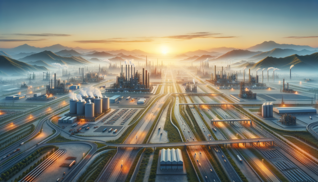 Çorum yeni sanayi bölgesinde altyapısı tamamlanmış geniş sanayi arsaları ve modern üretim tesisleri