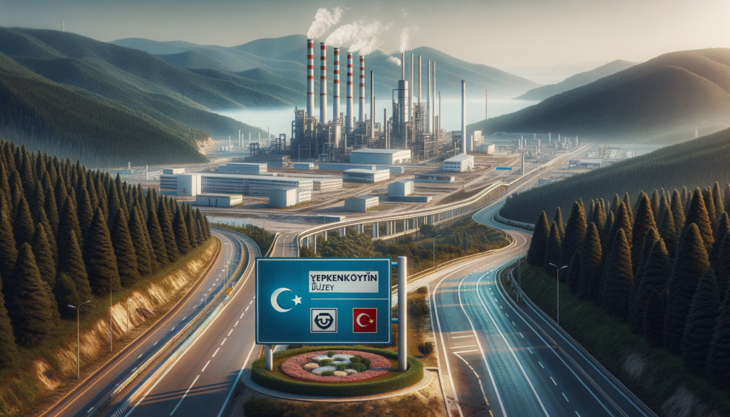 Düzce’de organize sanayi bölgesinde altyapıya sahip geniş bir sanayi arsası ve çevresinde aktif sanayi tesisleri