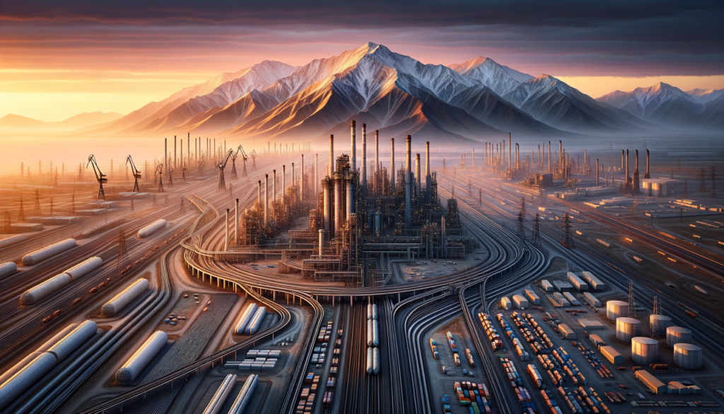 Erzincan Organize Sanayi Bölgesi çevresinde yükselen fabrikalar ve lojistik hatları; arka planda Munzur Dağları