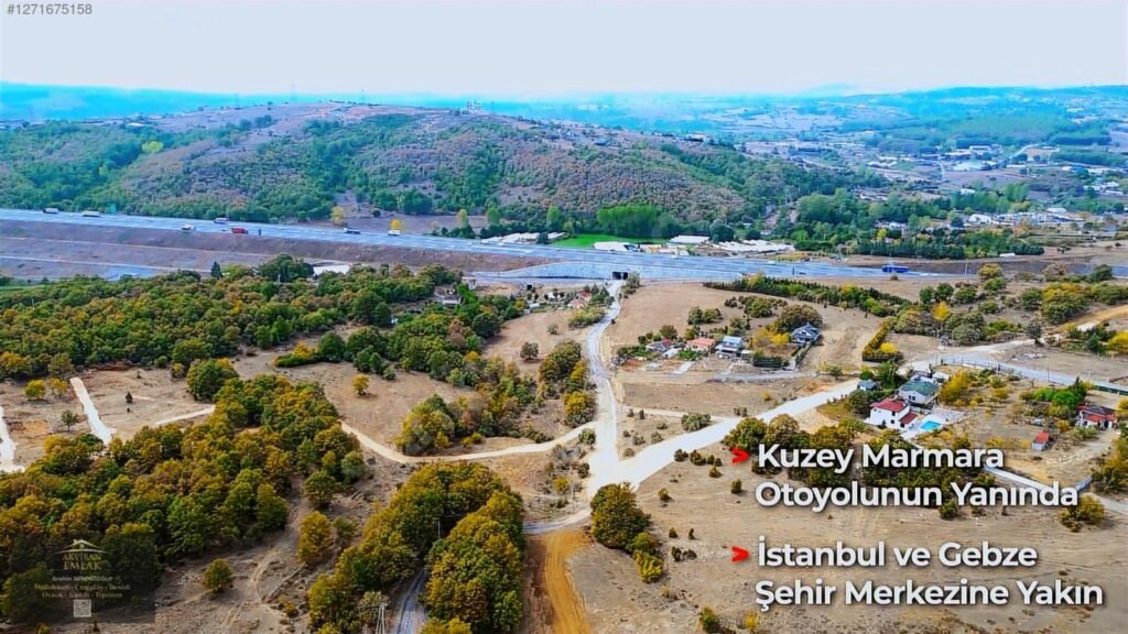 GEBZE DENİZLİDE 1200 METREKARE İNŞAATA HAZIR VİLLA İMARLI ARSA