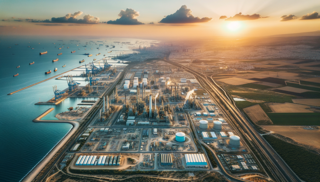 Mersin’de liman manzaralı, altyapılı ve modern fabrikalarla çevrili geniş sanayi arsaları.