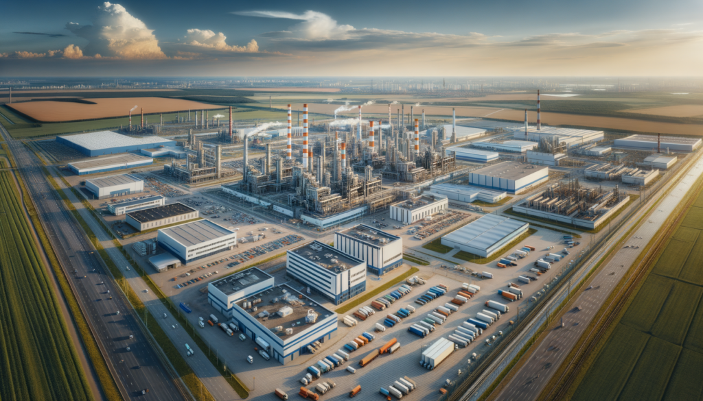 Niğde’de organize sanayi bölgesi yakınındaki geniş sanayi arsaları ve modern fabrika binaları