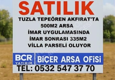 Tuzla satılık arsa - Fotoğraf 1