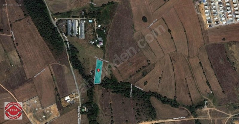 TOPRAKTAN GAYRİMENKUL’DEN NET 160M2 İMARLI HİSSELİ SATILIK ARSA